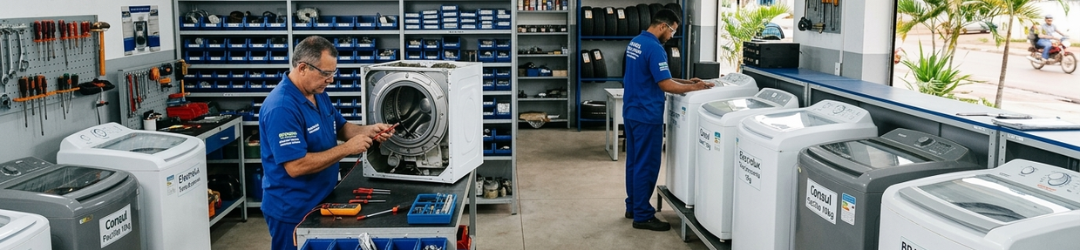 Assistência técnica em máquina de lavar em Porto Velho